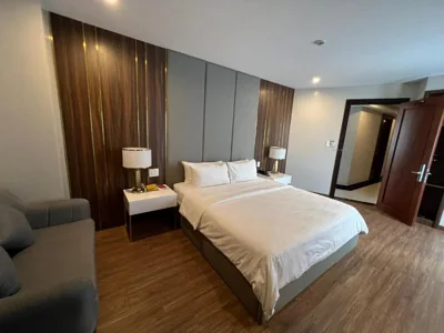 Chambre double avec terrasse — Nam Hy 1 Hotel